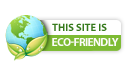 Eco-Friendly Logo, We are a green site!