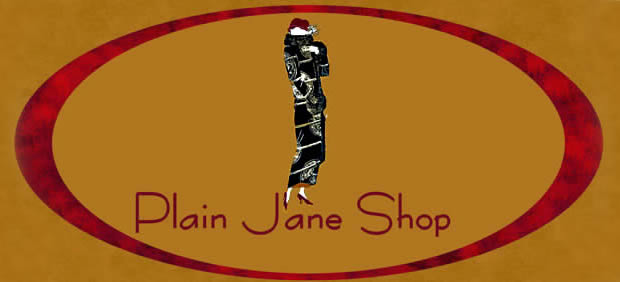 plain jane shop victorian lampshades logo