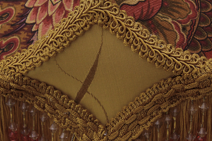 Antique Vintage Lampshade TF12