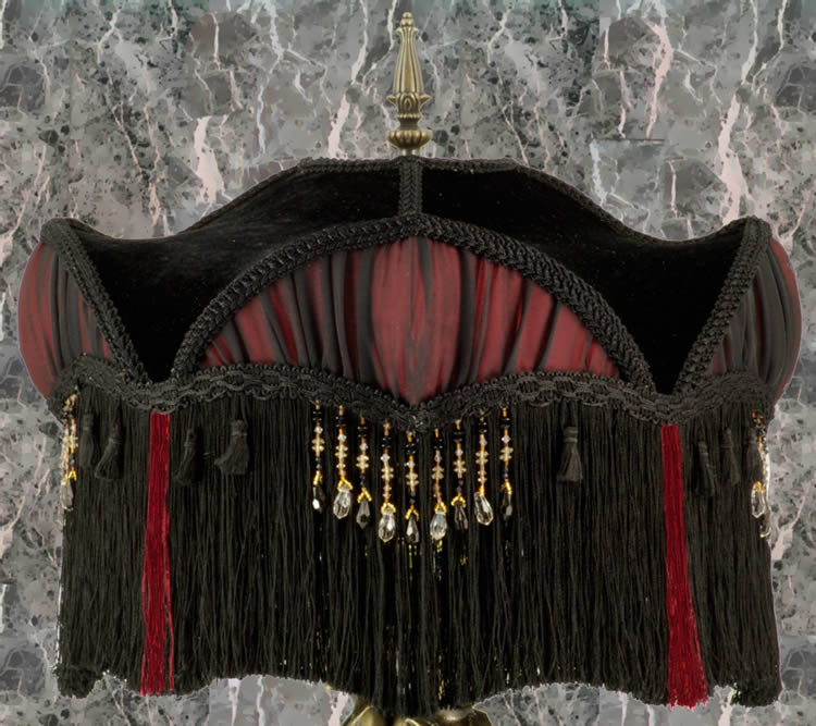 Plain Jane Shop Fringed Lampshade Photo 1