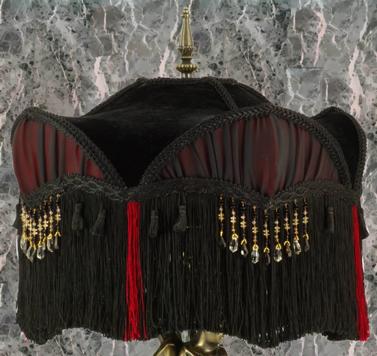 Plain Jane Shop Fringed Lampshade Photo 2