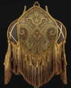 fancy lampshade for table or floorlamp tf57 plain jane shop